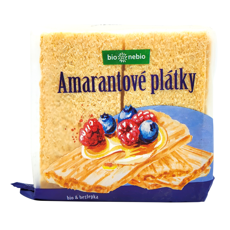 Amarantové plátky bio 100g Bionebio