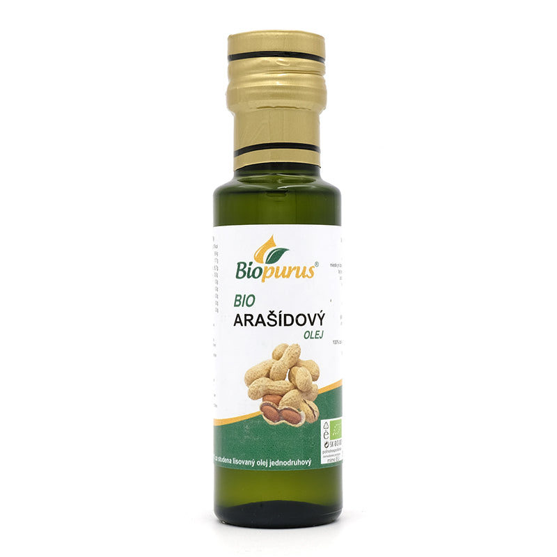Arašidový olej bio 100ml Biopurus