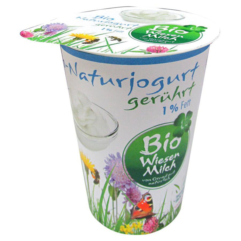 Biely jogurt bio 1% 200g Wiesen Milch