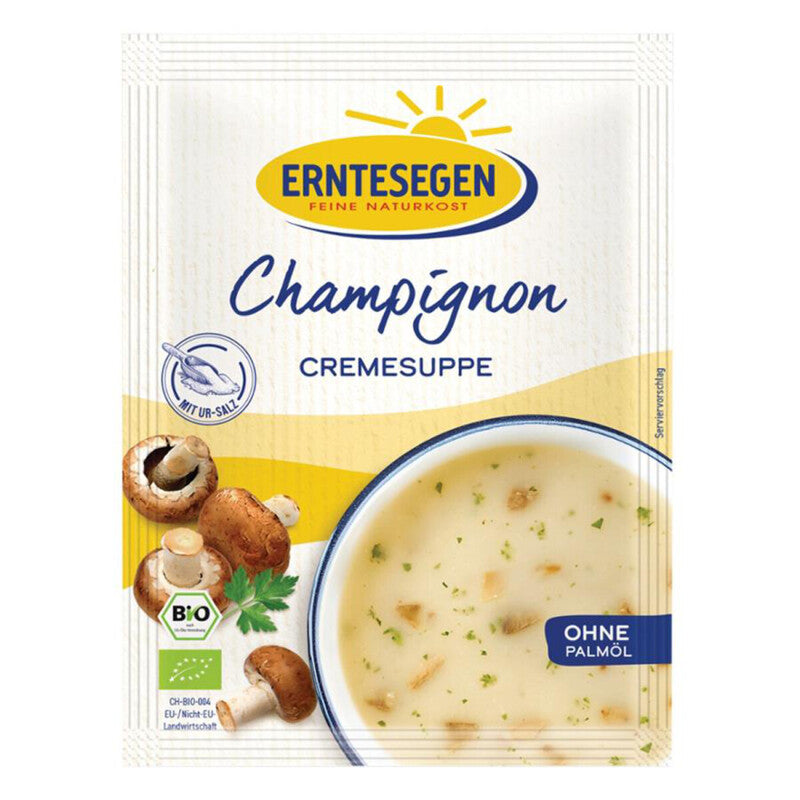 Bio šamíňónová krémová polievka 40 g (0,5L - 2 porcie) ERNTESEGEN