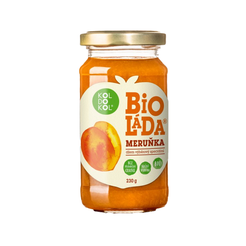 Bioláda marhuľová bio 230g Koldokol