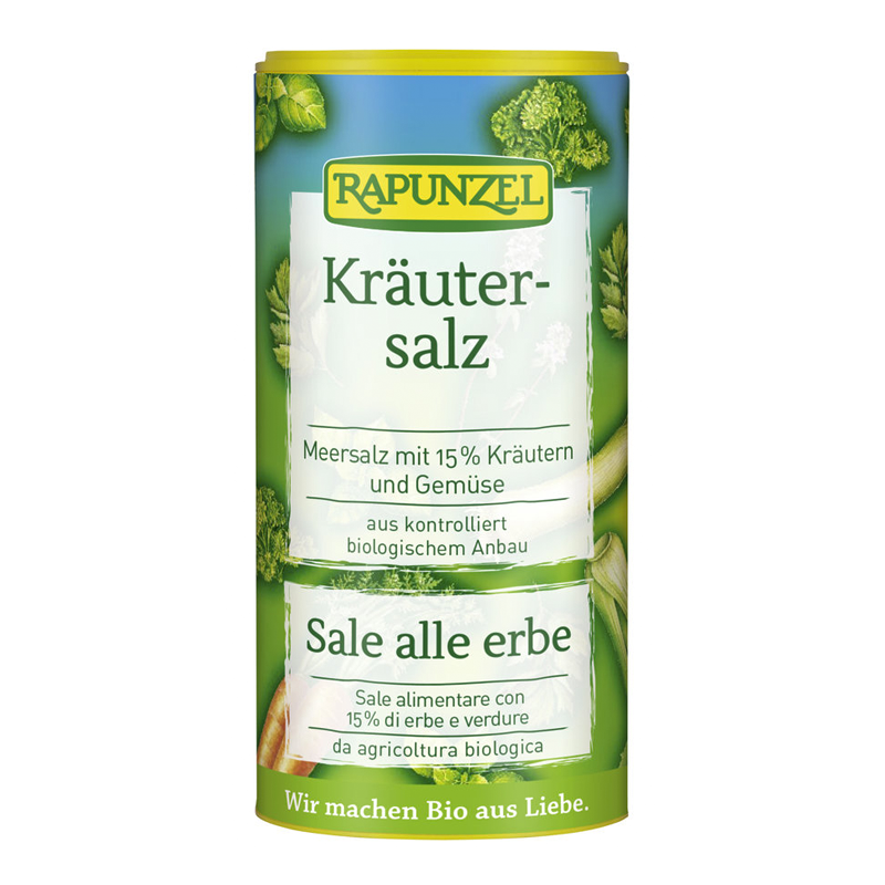 Bylinková soľ so zeleninou 125g Rapunzel