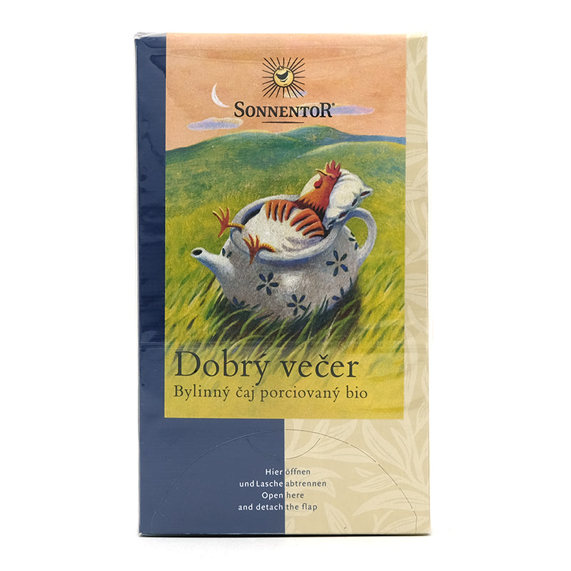 Dobrý večer, čaj porciovaný bio 27g Sonnentor