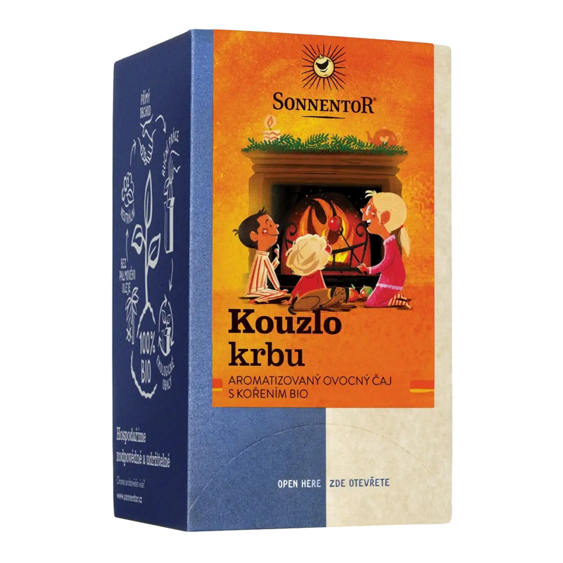 Kúzlo krbu, čaj porciovaný bio 45g Sonnentor