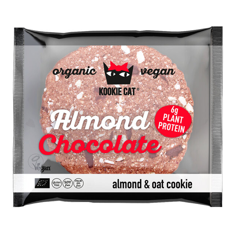 Cookie proteín mandle + čokoláda bio 50g Kookie Cat