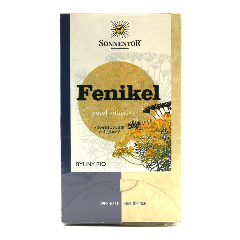 Fenikel, čaj porciovaný bio 27g Sonnentor