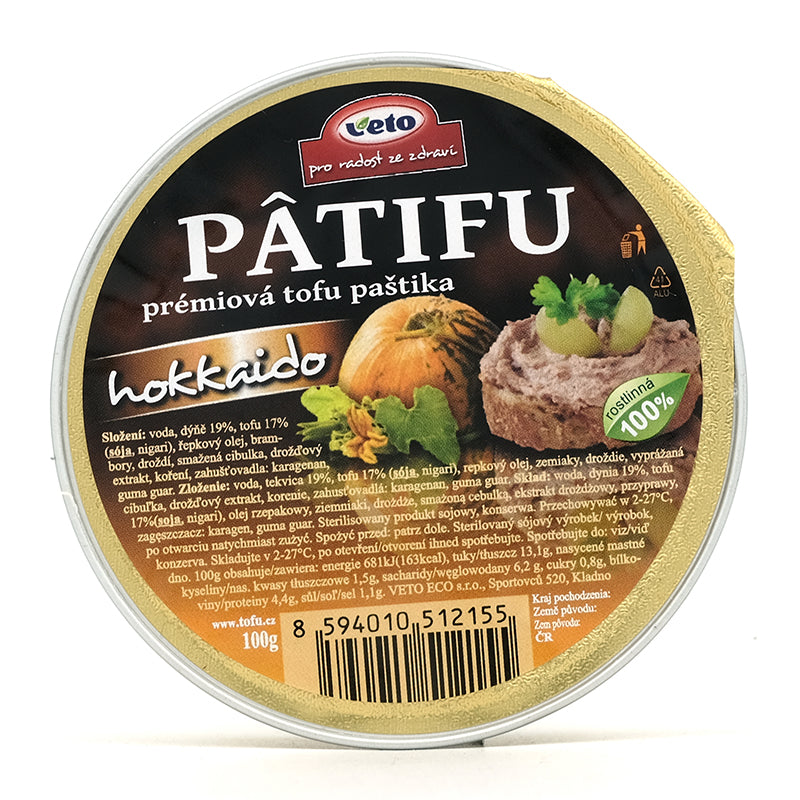 Nátierka Patifu hokkaido 100g Veto