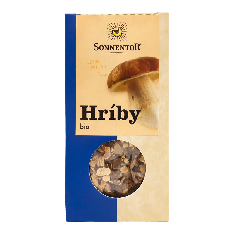 Hríby sušené rezané 25g bio Sonnentor