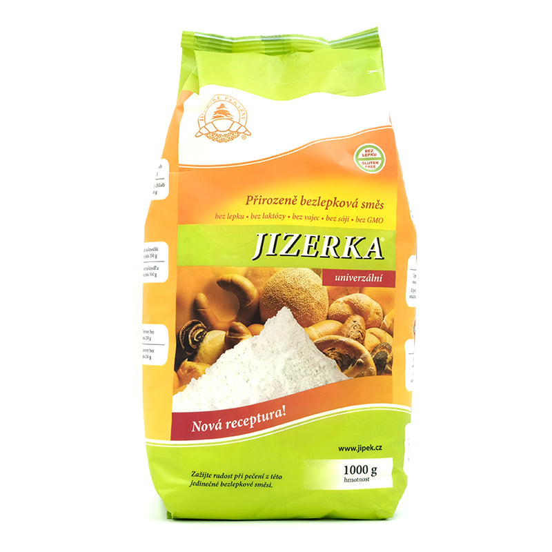 Jizerka bezlepková zmes zelená 1kg Jizerské pekárny