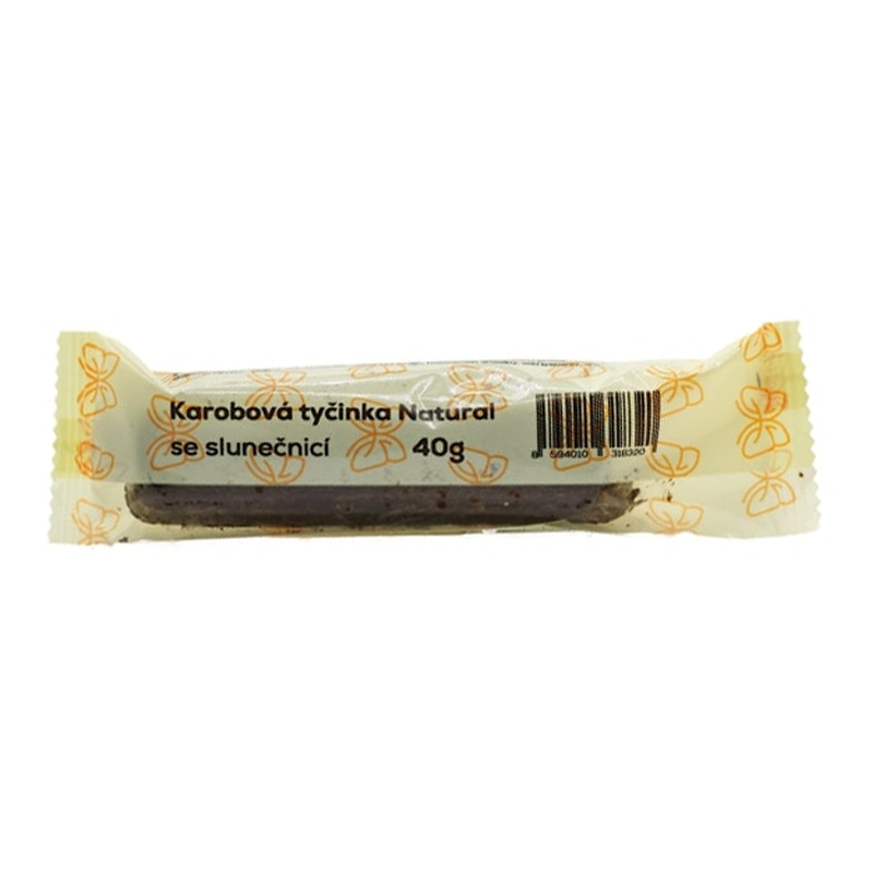 Karobová tyčinka so slnečnicou 35g Natural Jihlava