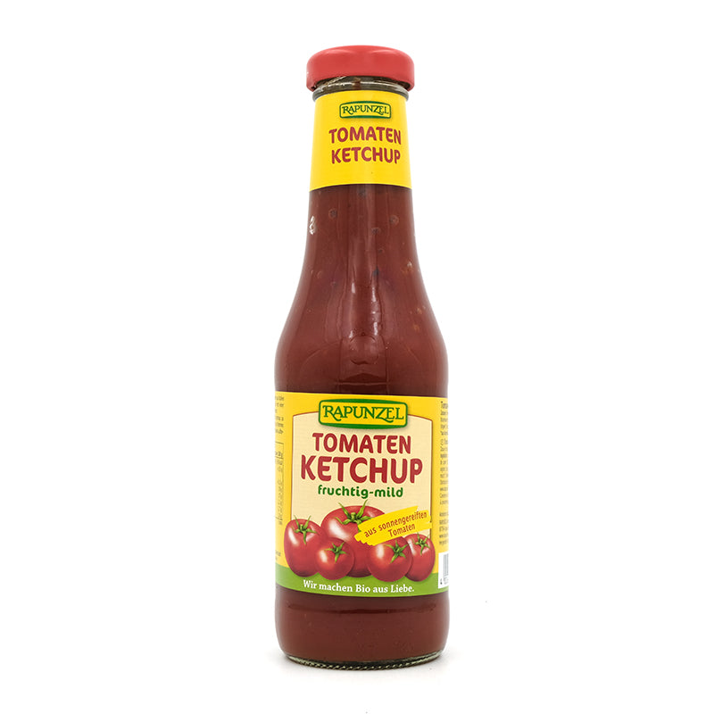 Kečup sklo bio 450ml Rapunzel