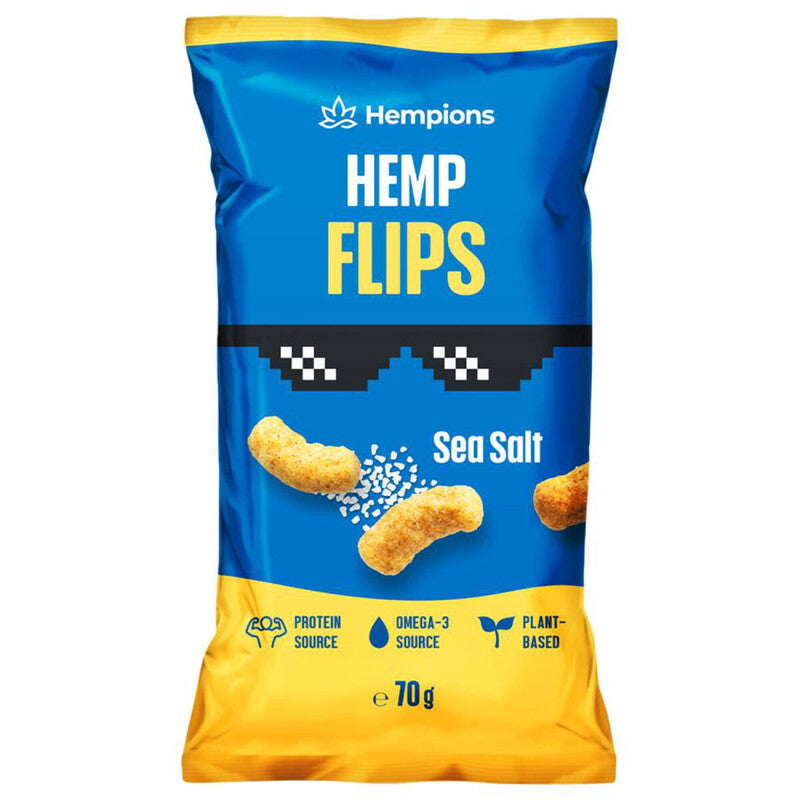 Konopné bio chrumky 70g Hemp Flips
