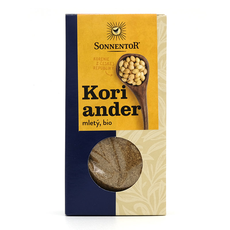 Koriander mletý, korenie bio 40g Sonnentor