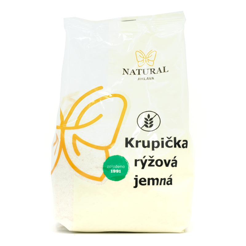 Krupica ryžová jemná 500g Natural Jihlava