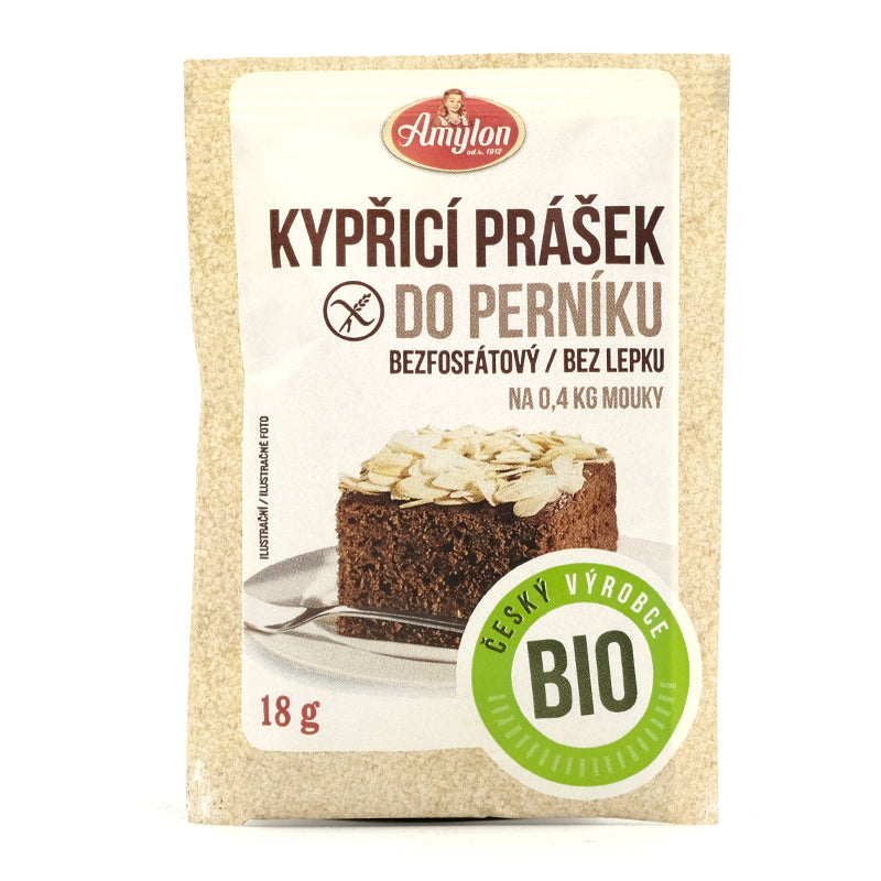 Kypriaci prášok do perníka bio 18g Amylon