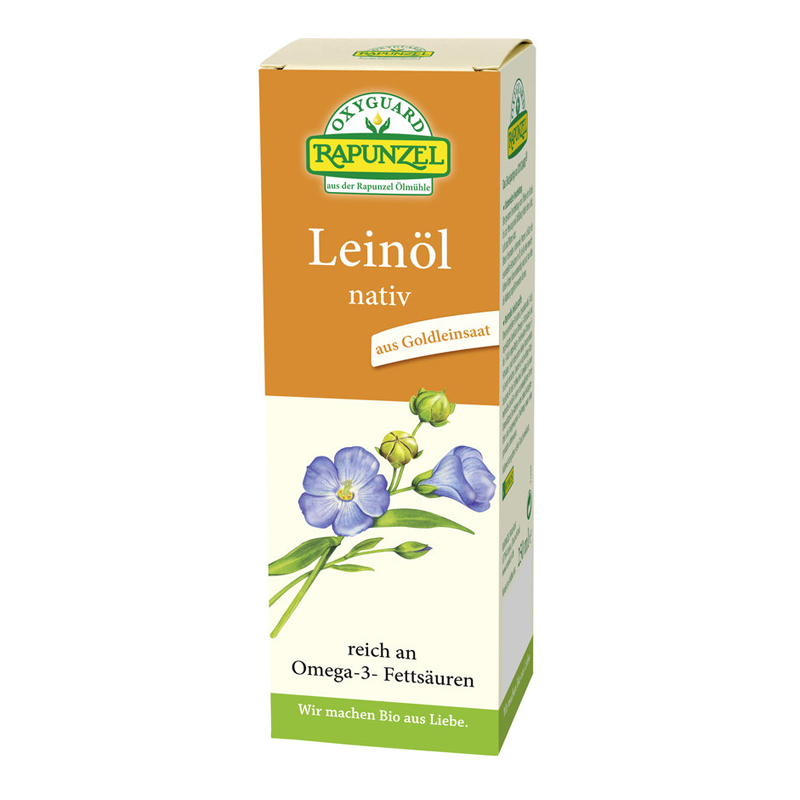 Ľanový olej bio 250ml Rapunzel