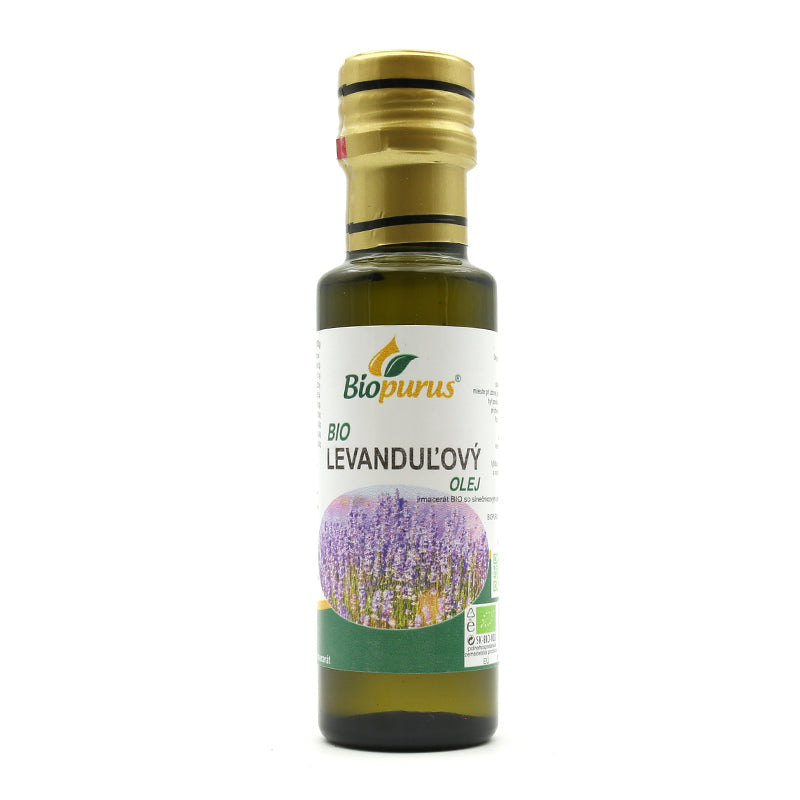 Levanduľový olej macerát bio 100ml Biopurus