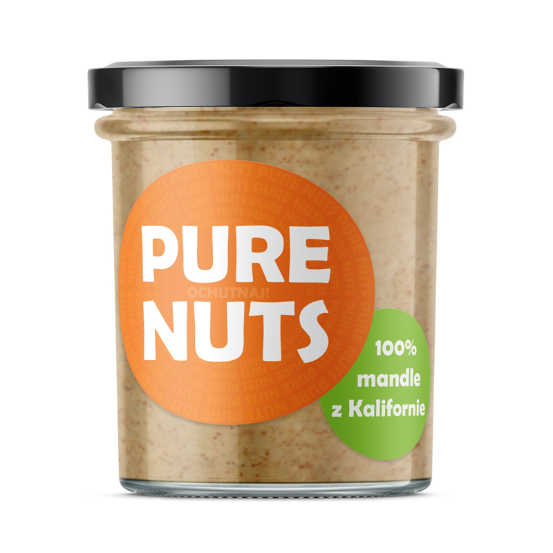 Mandľové maslo z Kalifornie 330g Pure Nuts
