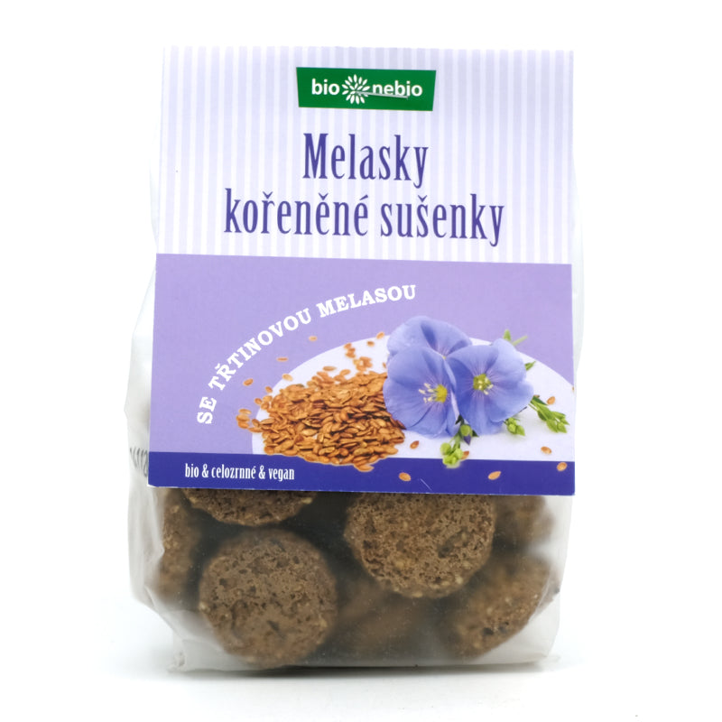 Melasky sušienky bio 130g Bionebio