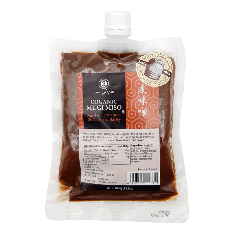 Miso pasta Mugi jačmenná bio 345g Muso