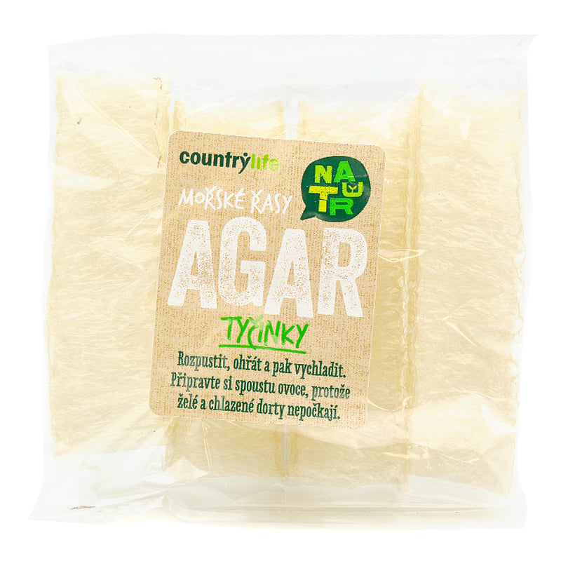 Morské riasy Agar tyčinky 15g Country Life