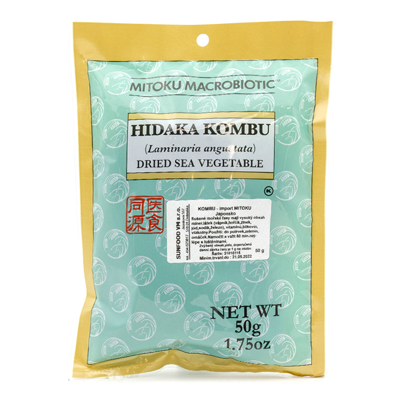 Morské riasy Kombu 50g Mitoku