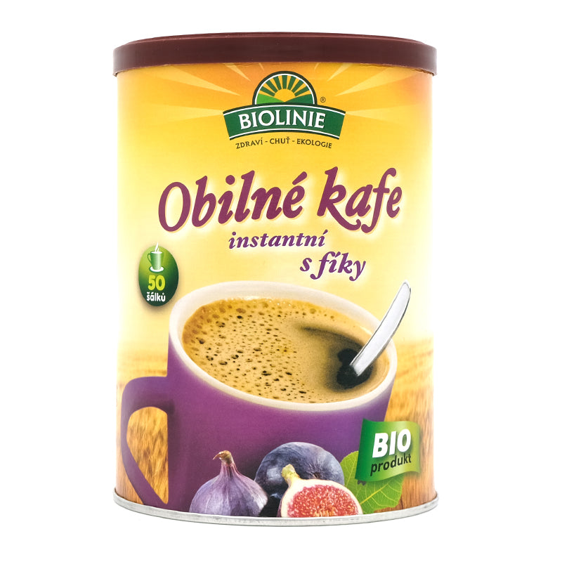 Obilninová káva s figami bio 100g Biolinie