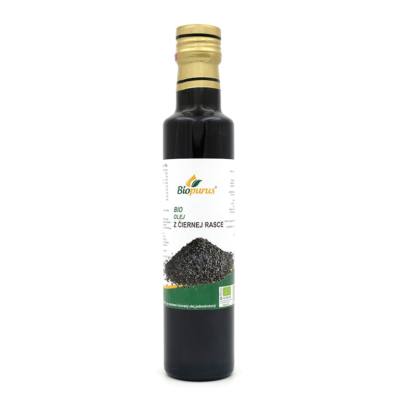 Olej z čiernej rasce bio 250ml Biopurus