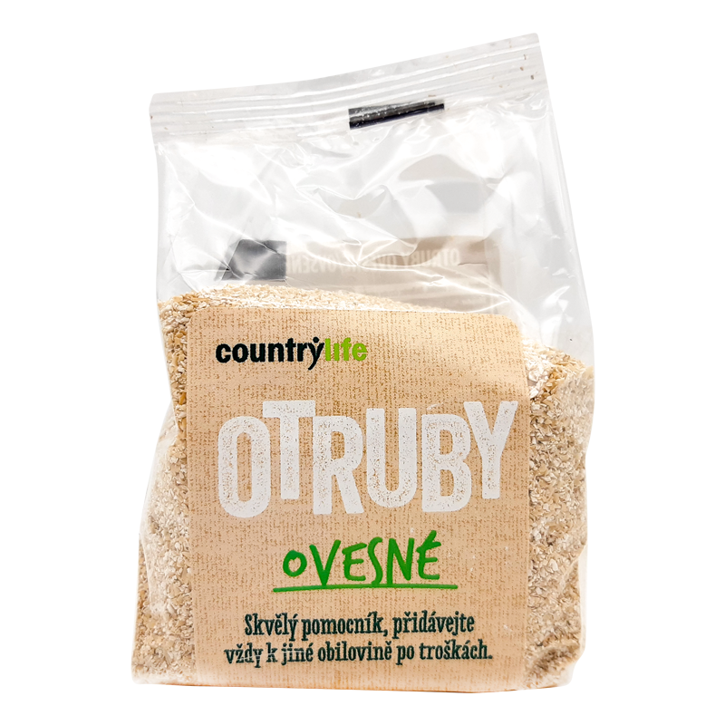 Otruby ovsené 250g Country Life