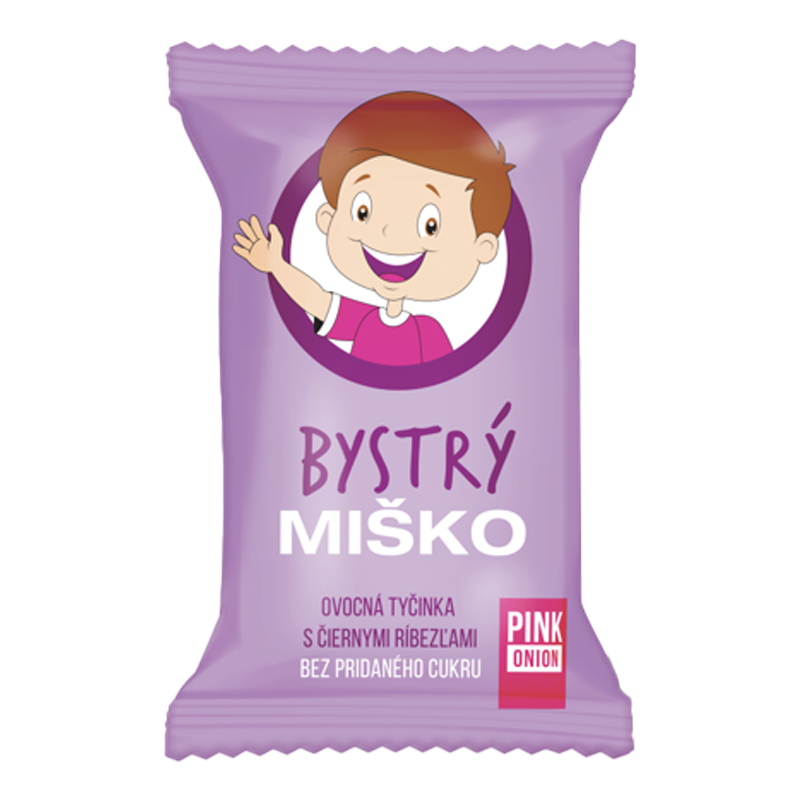 Ovocná tyčinka Bystrý Miško 20g Pink Onion