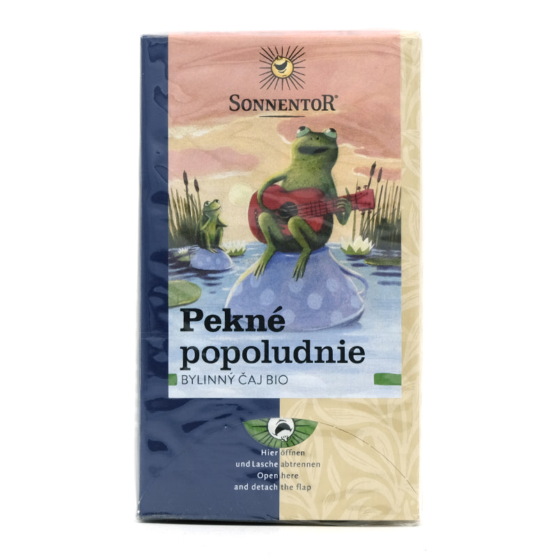 Pekné popoludnie, čaj porciovaný bio 27g Sonnentor