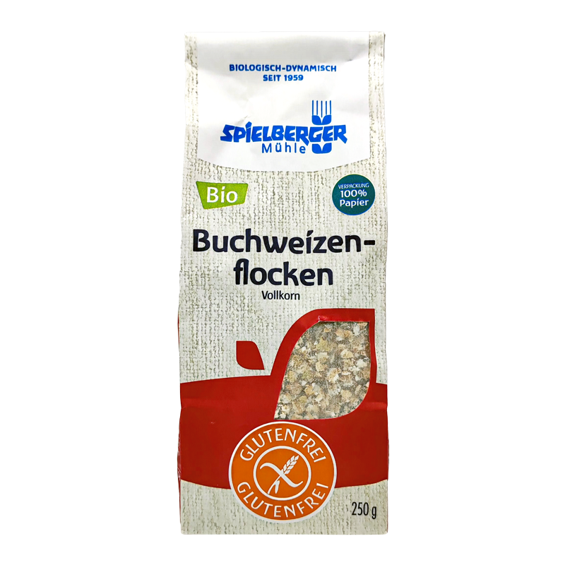 Pohánkové vločky bio 250g Spielberger