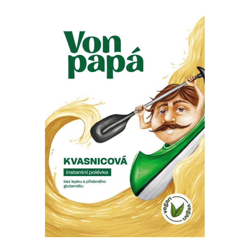 Polievka kvasnicová instantná Von Papá 15g Ekoprodukt
