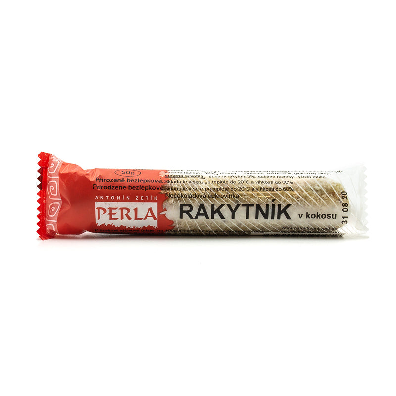 Tyčinka Rakytník v kokose 50g Perla