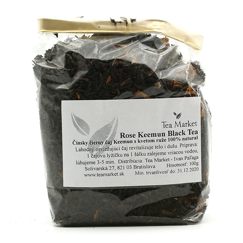 Rose Keemun Black tea čaj 100g Tea Market