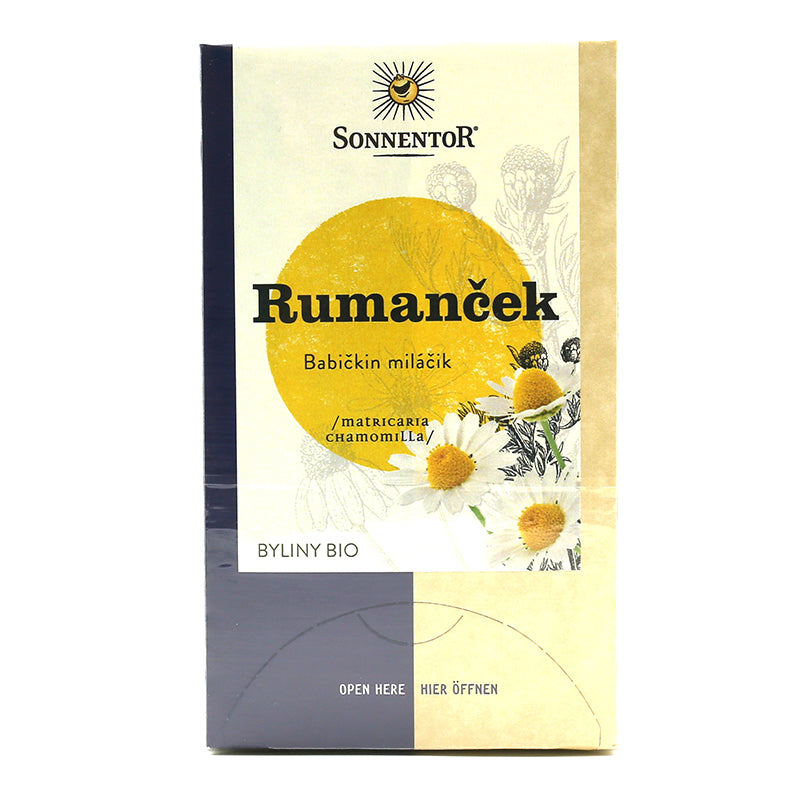 Rumanček, čaj porciovaný bio 14,4g Sonnentor