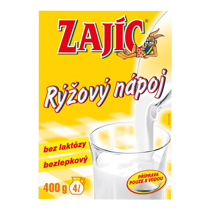 Ryžový nápoj Zajíc 400g Mogador