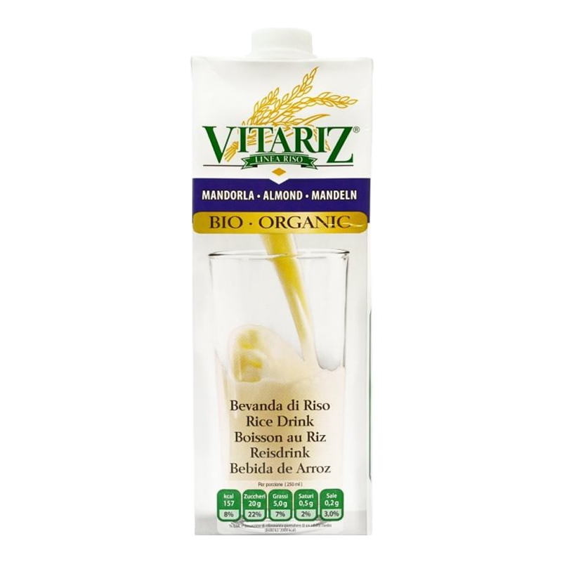 Ryžový nápoj s mandľami Vitariz bio 1l Alinor