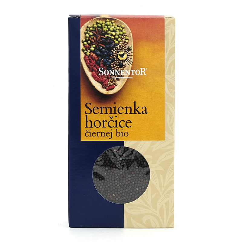 Horčica čierna, semienka bio 80g Sonnentor