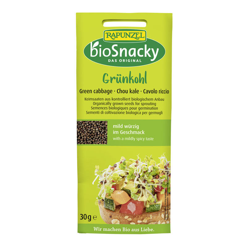 Kel semienka na nakličovanie bio 30g bioSnacky
