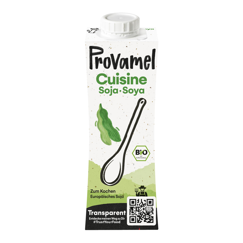 Sojová alternatíva smotany Cuisine bio 250ml Provamel
