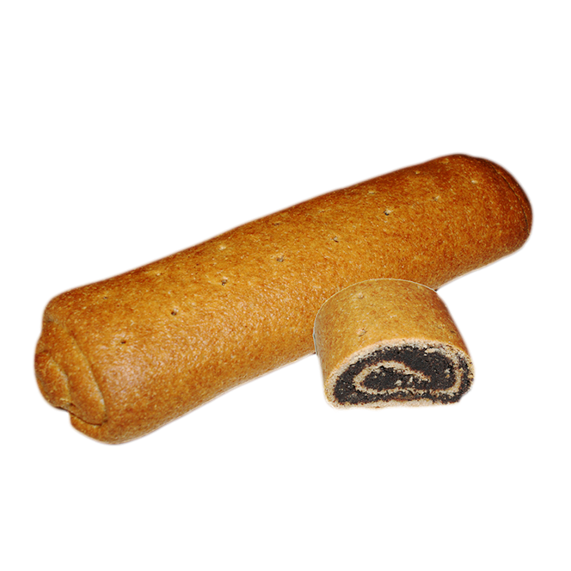 Špaldový celozrnný makový závin vegan bio 80g Biopekáreň