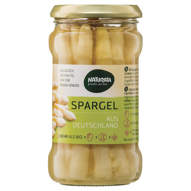 Špargľa biela bio 280g Naturata