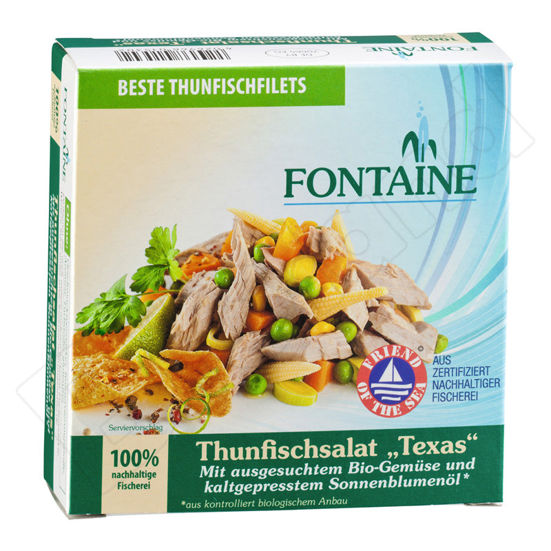 Tuniakový šalát Texas 120g Fontaine