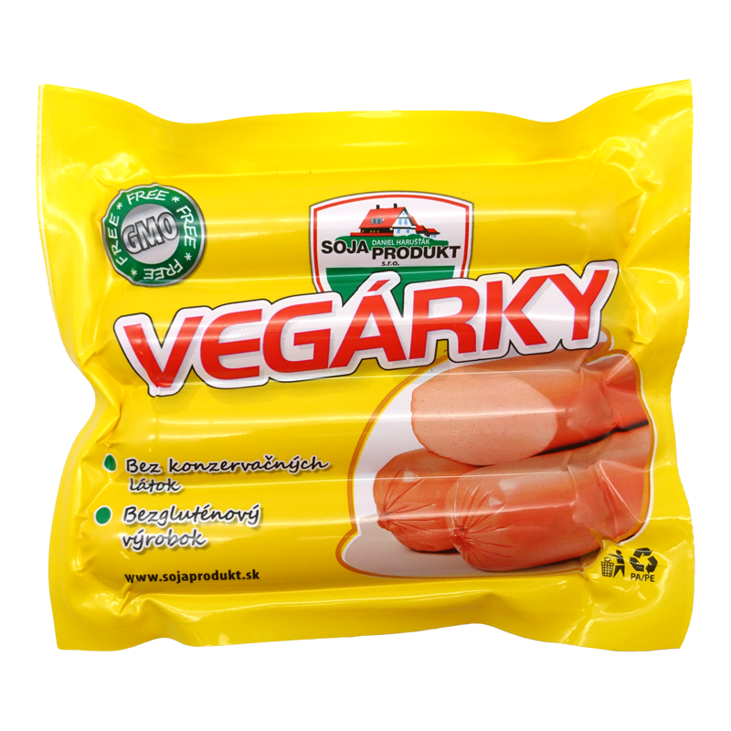 Vegárky sójové párky 200g Sojaprodukt