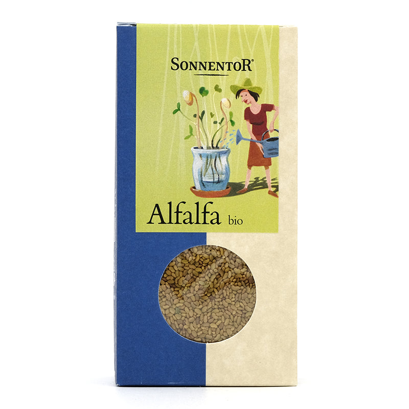 Alfalfa, semienka na nakličovanie bio 120g Sonnentor