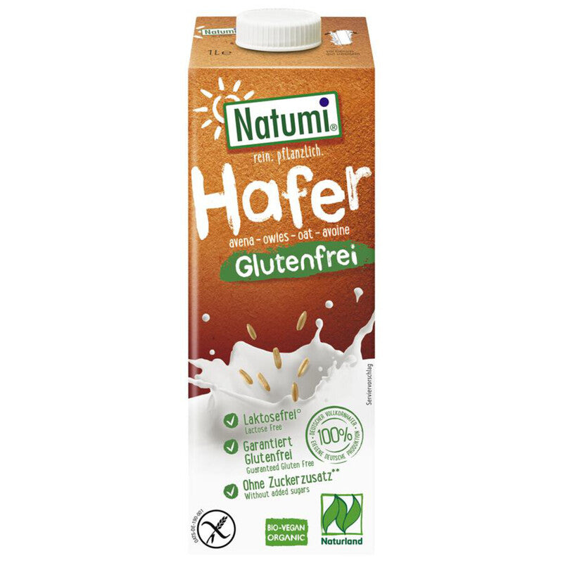 Bezlepkový ovsený nápoj natural bio 1l Natumi