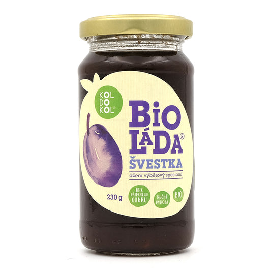Bioláda slivková bio 230g Koldokol