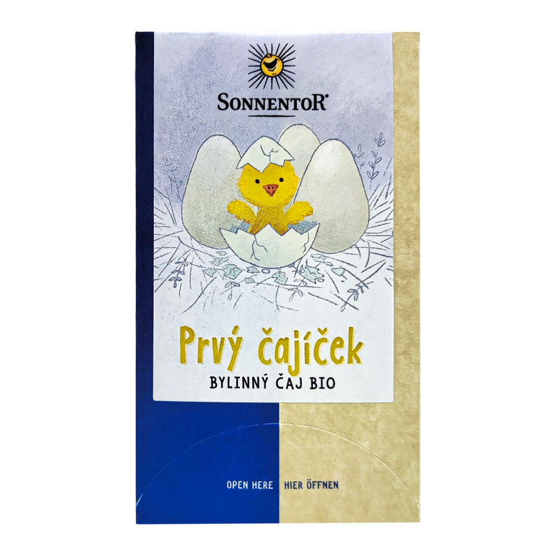 Prvý čajíček, porciovaný čaj bio 27g Sonnentor