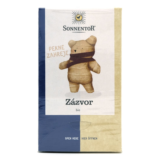 Zázvor, porciovaný čaj bio 23,4g Sonnentor